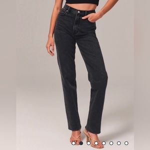 Abercrombie & Fitch 90s Straight Ultra High Rise